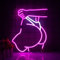 Woman Ass Neon Light Sexy Lady Neon Signs for Wall Decor Pink Led Sign for Bedroom,Bar,Shop,Home Decor,Girls Room