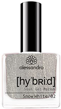 alessandro Hybrid Lack Winter Magic - SNOW WHITE - In nur 3 Schritten - perfekte Nägel ohne LED -bis zu 10 Tagen halt! 8 ml