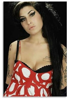Amy Jade Winehouse (20) Poster, dekoratives Gemälde, Leinwand, Wandposter und Kunstdruck, modernes Familienschlafzimmer-Dekor-Poster, 20 x 30 cm