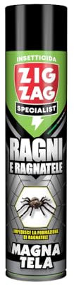 Zig Zag Magnatela Maxi Formato da 600ml - Insetticida Ragni con Azione Residuale, Efficacia Immediata, Protezione Elevata, Facile Utilizzo, Made in Italy - FERROELETTRA (1)