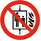 Pegatina de prohibición P004 prohibido el paso a peatones según DIN EN ISO 7010 I advertencia I con protección UV I resistente a la intemperie I Ø 10 cm I hin793