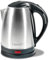 Crystals 1.8L Electric Cordless Stainless Steel Kettle - Energy Efficient Quiet Kettle with Boil Dry Protection, Drip Less Spout - BPA Free, 1500W