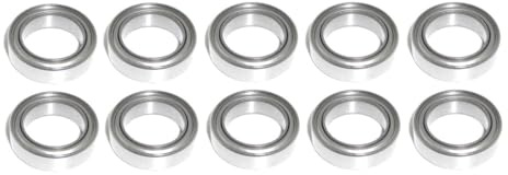 Kugellager 10x15x4 mm - 6700 ZZ metallgedichtet 10 Stück - rcbay | Chromstahl Radial Rillenkugellager für 10mm Welle