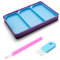 APOMOONS Plastic Diamond Paintings Trays,Diamond Art Trays,Rhinestone Tray,Diamond Painting Accessories and Tools for DIY Crafts Rhinestone Sorting Tray