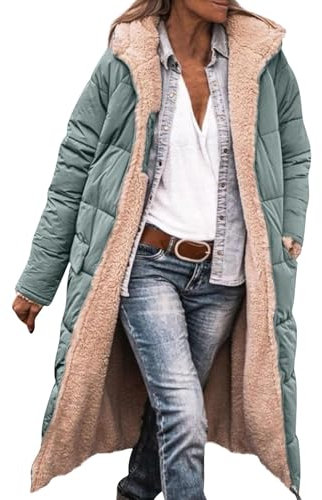 FUPODD Damen-Steppmäntel Winterjacken Damen Steppmantel Damen Leicht Puffer Jacke Damen Steppmantel Damen Winterjacke Warm Outdoor Jacken Für Damen Damen Mantel Elegant Damen-Jacken Winter