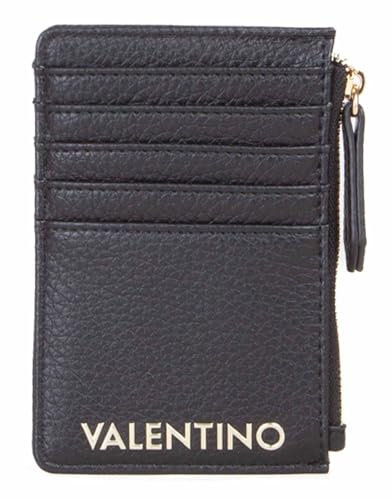 VALENTINO Post Re Credit Card Case Nero