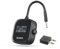 Syntech Airplane Bluetooth Transmitter Receiver for 2 AirPods or Wireless Headphones, HD Display Low Latency 3.5mm AUX Jack Bluetooth 5.3 Audio Adapter for Flying, TV, Car, Gym, Home Stereo Black