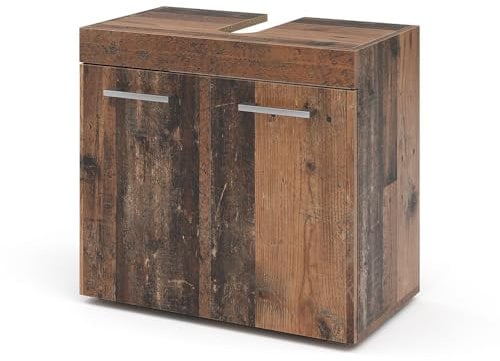Vicco Waschbeckenunterschrank Luna, Waschtischunterschrank, Oldstyle, 60 x 56 cm
