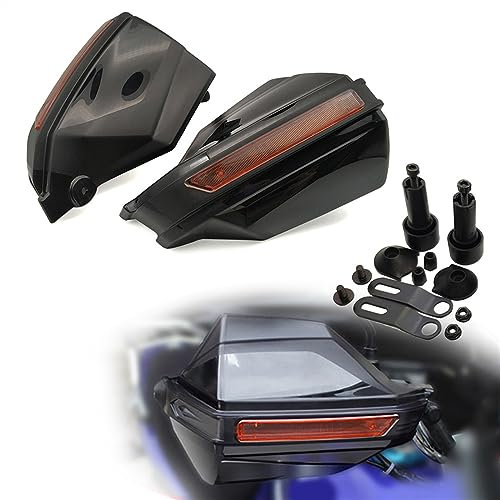 CJELPQ Motorrad Für Y&amaha V-MAX 1200/VMAX 1200 XJR1300 FJR 1300 Hand Schutz Griff Protector Schild Winddicht Handprotektoren Getriebe