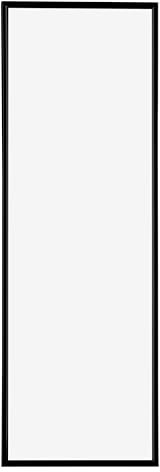 Dutch Frame Factory - Bilderrahmen 20x60 cm - Schwarz Matt - Bilderrhamen aus Kunststoff mit Antireflex Kunstglas - Fotorahmen 20x60 cm - Easy