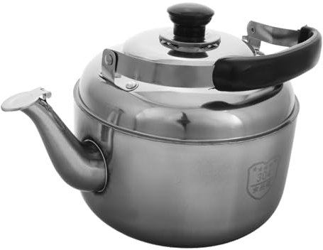 Mipcase Stainless Steel Chime Kettle for Boiling Water Kitchen Whistling Tea Kettle Household Use for Stove Heating