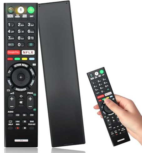 Telecomando di ricambio per TV Sony Bravia, telecomando universale di ricambio con Bluetooth, compatibile con i televisori intelligenti Sony Bravia 4K UHD LED LCD HD