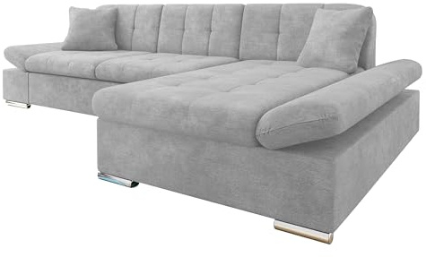 Mirjan24 Ecksofa Montana, Armlehne verstellbar (Lumo 65, R)