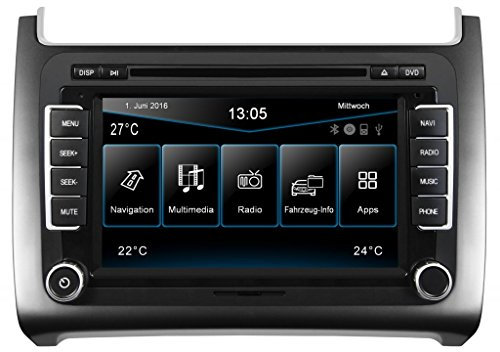 ESX VW Polo 6C (ab 04/2014) 2-DIN Autoradio Navi VN720-VO-P6C-SILVER
