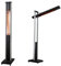 Sonnenstrahl Deluxe Infrarotstrahler, 1800 Watt, IP34 Spritzwasserschutz, Heizarm vertikal oder horizontal, Schwarz
