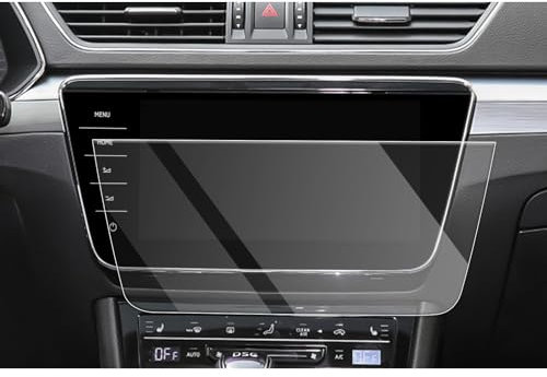 CDEFG [9.2 ZOLL Skoda Superb Business Columbus 2017-2022 Auto Navigation Glas Schutzfolie 9H Kratzfest Anti-Fingerprint GPS Transparent Displayschutzfolie