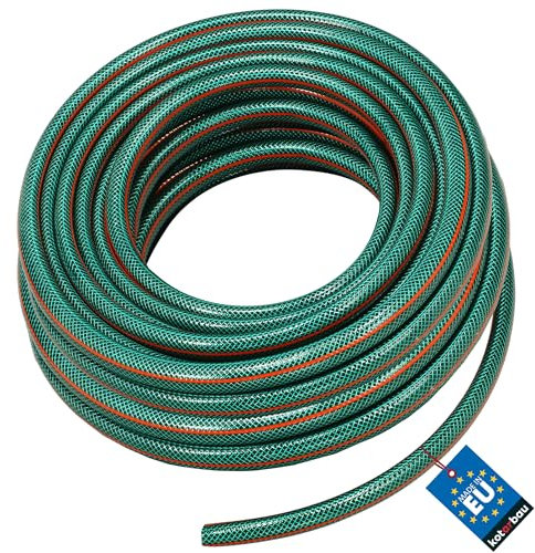 KOTARBAU® Gartenschlauch 3/4 30m 4-lagig Verstärkt Grün Professionell zum Gießen von Pflanzen