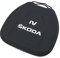 Skoda 000087317BQ Tasche Ladekabel Aufbewahrungstasche Ladekabeltasche, mit iV Logo, Schwarz