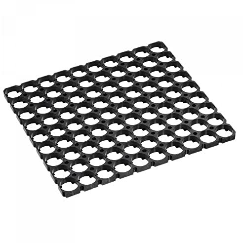 sourcing map 21700 Battery Holder Bracket 10 x 9 21.3mm Diameter for DIY Battery Pack of 2
