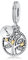 Alstiva Familienstammbaum Charm-Anhänger 925 Sterling Silber 5A Zirkonia Charm Anhänger für Armband Bead Pendant für Europäische Armbänder Halsketten Schmuck Geschenk für Damen Frauen