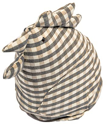 Henrietta Gingham Doorstop Ash