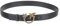 Pinko Damen Love Berry H3 Belt Kalbs-Set Gürtel, Z99u_Black Limousine-Shiny Gold, M