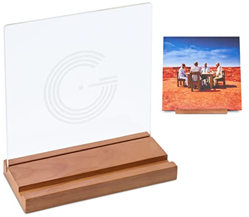 Legend Vinyl Record Display Stand Now Playing | Stable Support | Fits Standard 12 | Minimalist Design