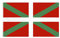 Stormflag Drapeau Du Pays Basque 3x5ft Drapeaux Pays basque 90x150cm Drapeaux en polyester pongé 90g avec œillets et Double couture