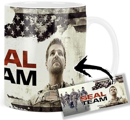 SEAL Team David Boreanaz Tasse Keramikbecher Mug