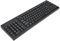 Gugxiom Left Handed Keyboard, 109 Keys Ergonomic Keyboard with Micro USB Connection, Left Numpad Keyboard with 2 USB Interfaces for Business Accounting Designer