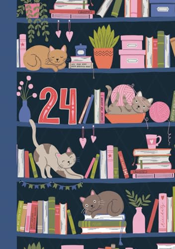 Katzenkalender 2024. Der miniKatz Terminplaner mit einer Woche auf 2 Seiten: Mit Jahres-, Monats-, Wochenübersichten und 16 Seiten mit Punktraster