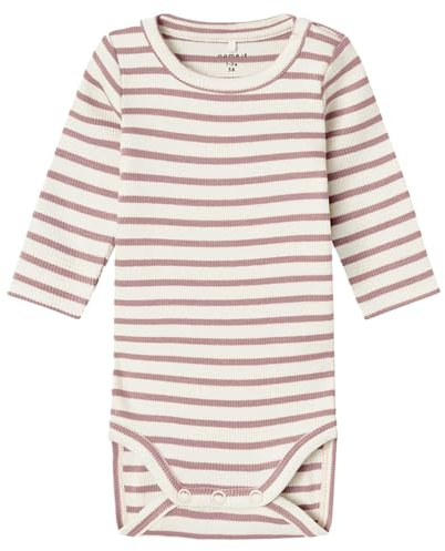 NAME IT Unisex Baby Nbnbani Ls Body Noos Langarmbody (1er Pack)