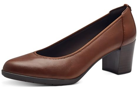 Tamaris Damen Klassische Ballerinas, Frauen Flats,TOUCHit-Fußbett,Slip-ons,klassisch elegant,Ballerinen,Pumps,Halbschuhe,Slipper,Muscat,37 EU