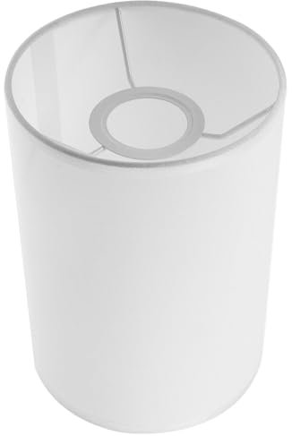 Zerodeko Abat-jour Rond Lin Beige Pour Lampe De Table Et Lampadaire Housse Décorative Pour Chambre Et Salon