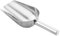 - Pala da cucina in acciaio inox, pala per | Paletta multiuso da bar, paletta per ghiaccio in metallo, per caramelle, cubetti di ghiaccio, farina, zucchero, chicchi di caffè, farina, popcorn