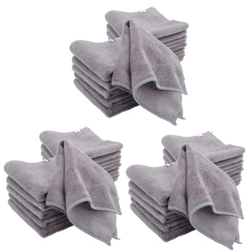PartyKindom 36 STK Haushaltshandtücher Auto reinigungstücher Fensterleder fürs Auto Autowaschtuch geschirrtucher mikrofaserhandtücher Autowasch-Trocknungshandtücher Reinigungstücher fürs Auto