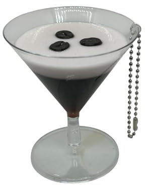 Espresso Martini Cocktail Hanging Bauble Ornament - Christmas Tree, Car Mirror, Window Decoration Mixed Up Dolly