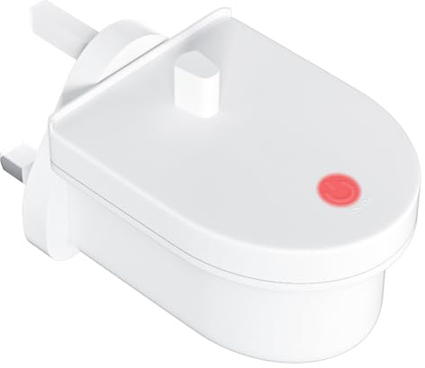 Wireless Electric Toothbrush Wall Charger Compatible with Oral-B and Braun Models Electric Toothbrush (Excluding iO 7/8/9/10 and Pulsonic Series) (White)