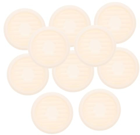 Gadpiparty 10 Piezas Platos para Macetas de Plástico Resistentes de Bandejas Redondas para Plantas de Interior Base Duradera para Jardineras Protección contra Filtraciones y Daños por Agua