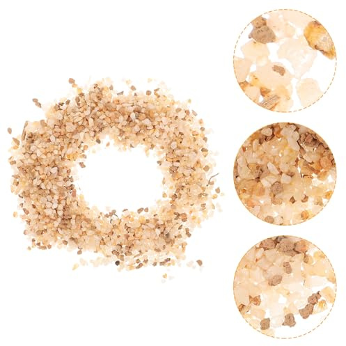 GATHINESS Sable Cristallin et Galets pour Succulentes, Pierre Décorative pour Pots de Plantes et Terrariums, Adapté aux Plantes en Pot et Bonsai, Favorise Drainage