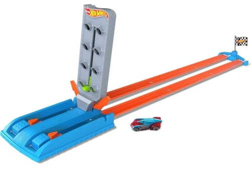 Hot Wheels Mattel Campeón de Velocidad, Pistas Coches de Juguetes niños +4 años, Multicolor GBF82 , Color/Modelo Surtido