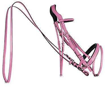 indira Zaumzeug pro (Cob - Kleinpferd, Pink 01)