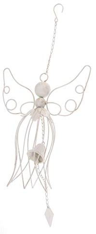 Tubayia Engel Metall Windspiel Klangspiel für Haus Garten Dekoration Geschenk