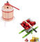 HENGMEI 18L Obstpresse Fruchtpresse Saftpresse Weinpresse Maischepresse + 7L Obstmühle Obstzerkleinerer