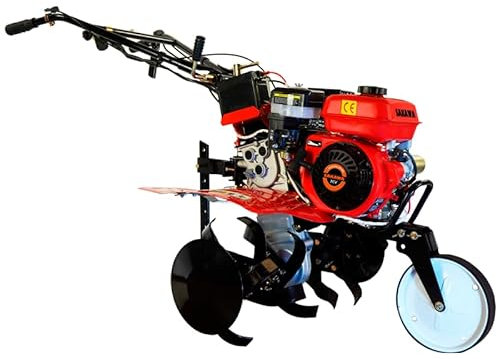 SAKAWA Motoculteur Motobineuse 7 CV 2 vitesses avant 1 arrière Démarrage électrique