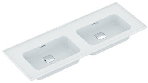 Ideal Standard Strada II Möbelwaschtisch T3636, ohne Hahnloch, 1200 mm, Farbe: Weiß