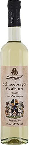 Schneeberger Weißbitter 0,5l 35% vol. Kräuterlikör aus dem Erzgebirge Kräuterbitter