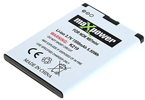 Mobilfunk Krause - Akku MaxPower für Nokia N8 1500mAh Li-Ionen (BL-4D)