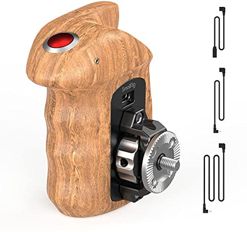 SMALLRIG Rosette Side Handle with Record Start/Stop Remote Trigger for Multiple Selected Cameras- 3324
