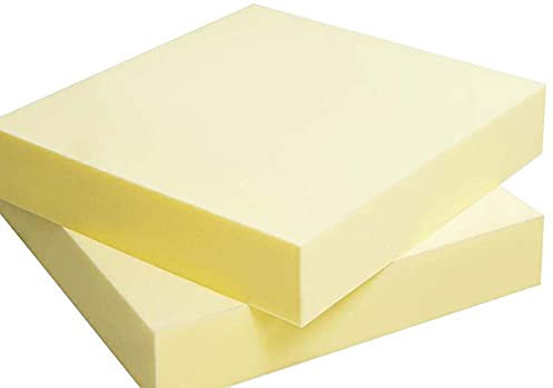 Quadratisches Sitzkissen für Esszimmerkissen, Schaumstoffpolsterung, Bankhocker, Stuhl, Schaumstoffeinlage, Ersatz, hochdichter Schaumstoff, 5 cm